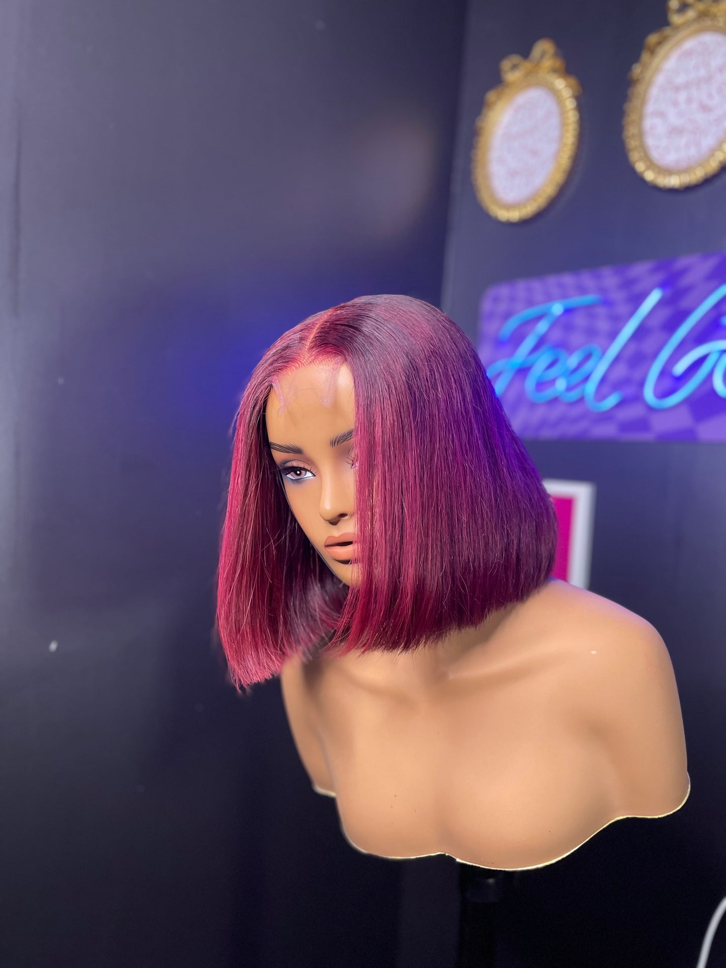 Burgundy Bob- Cherry